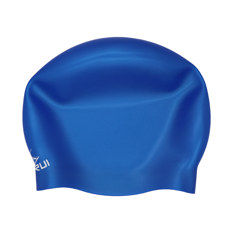 Custom silicone seamless swim cap for adult
