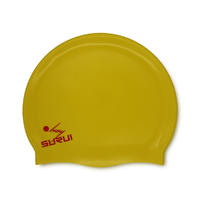 Thicker Flat silicone swim cap